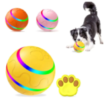 Smart Interactive toy ball with remote control for dog LED light