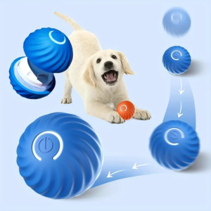 Smart automatic jumping and interactive moving ball for Dogs