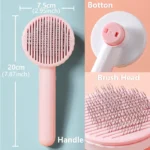 Pet comb for dog and cat