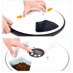 Automatic Feeder with Programmable Timer for 6 Meals