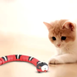 Automatic smart sensing snake interactive toys for Cats