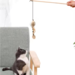 Wand toy-teaser for training&interacting for Cats
