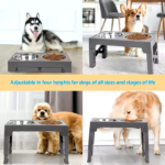 Adjustable Elevated bowls for Pets