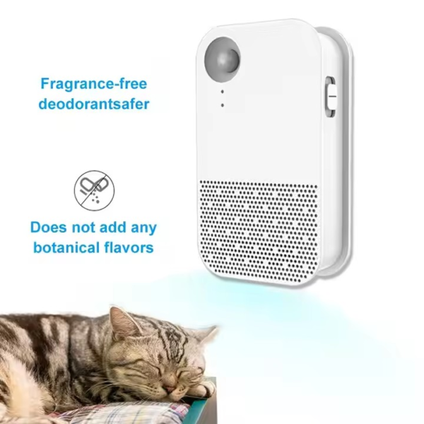 Odor eliminator (purifier) for litter box