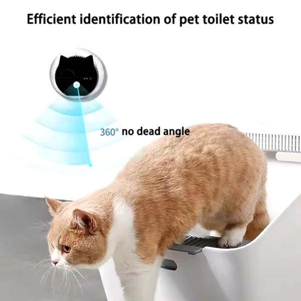 Smart litter box deodorizer (Self cleaning)