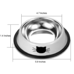 Stainless Steel Bowls for Cats and little Dogs