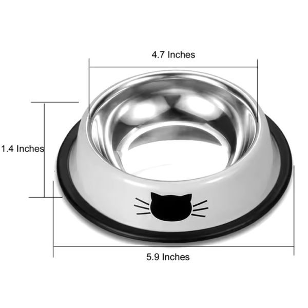 Stainless Steel Bowls for Cats and little Dogs