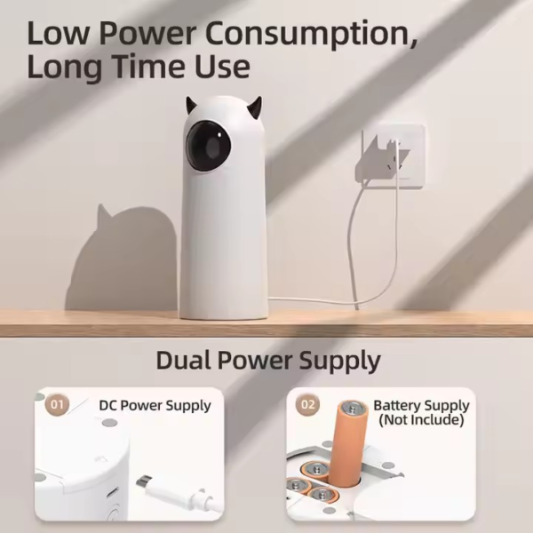 Smart teasing LED laser for Cats