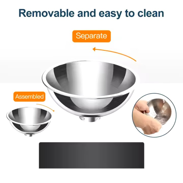 Stainless Steel made Double Bowls With Raised Stand for Pets