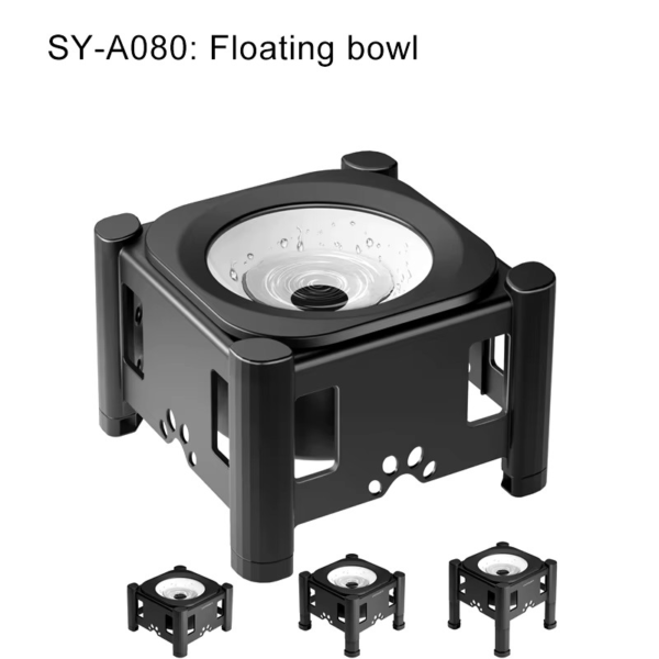 Elevated Stainless Steel bowls (2.2L/75oz) for Pets