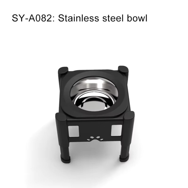 Elevated Stainless Steel bowls (2.2L/75oz) for Pets