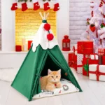 Christmas Pet tent for dogs and cats