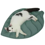 Leaf Shaped Cotton Cat Bed