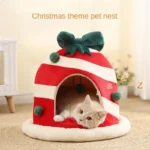 Cat Bed for Christmas