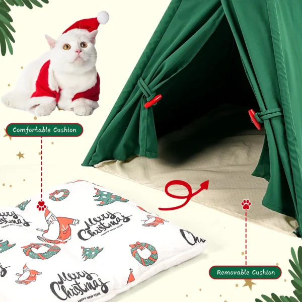 Christmas Pet tent for dogs and cats