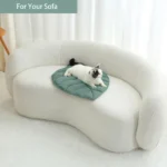 Leaf Shaped Cotton Cat Bed