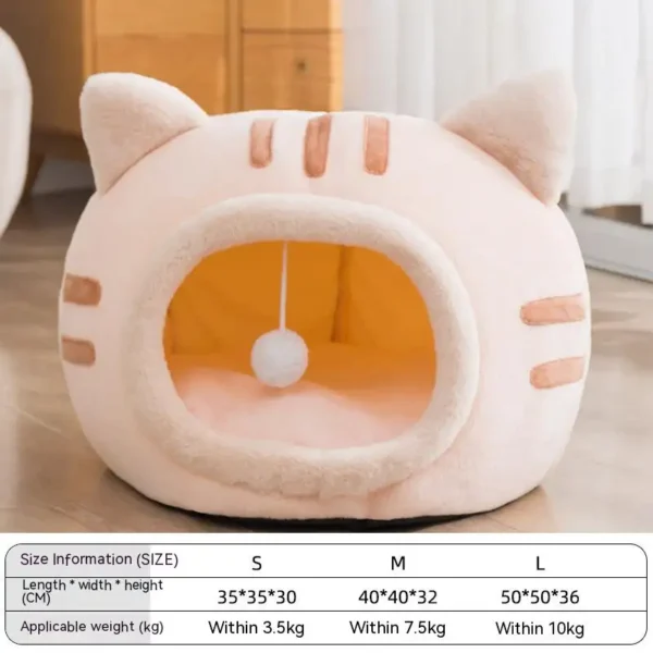 Autumn and Winter New Models Cat Shaped House