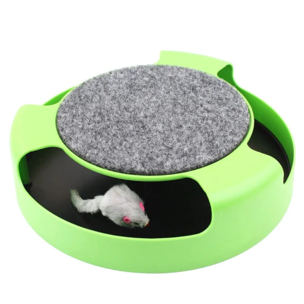 Cat Training Toys with Moving Mouse Inside