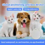 Electronic Pet Tracker Smart Air Tag Chip Mini Key Finder Anti Lost Alarm Cat Dog Products Tracking Pet Tracker Location