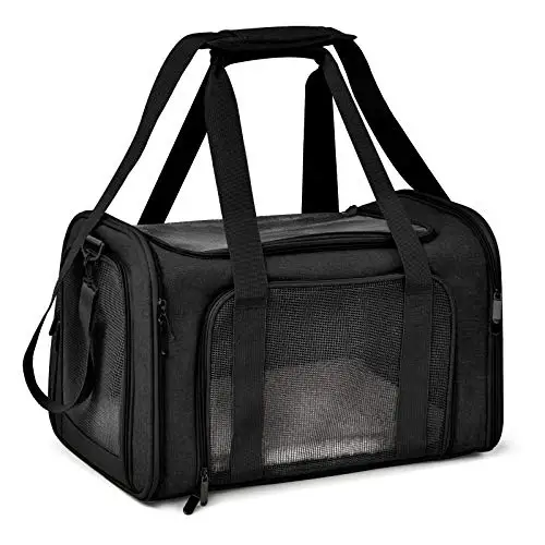 Pet Carrier for Small Medium Cats Dogs Puppies Airline Approved Small Dog Carrier Soft Sided Collapsible Puppy Dog Travel Bag