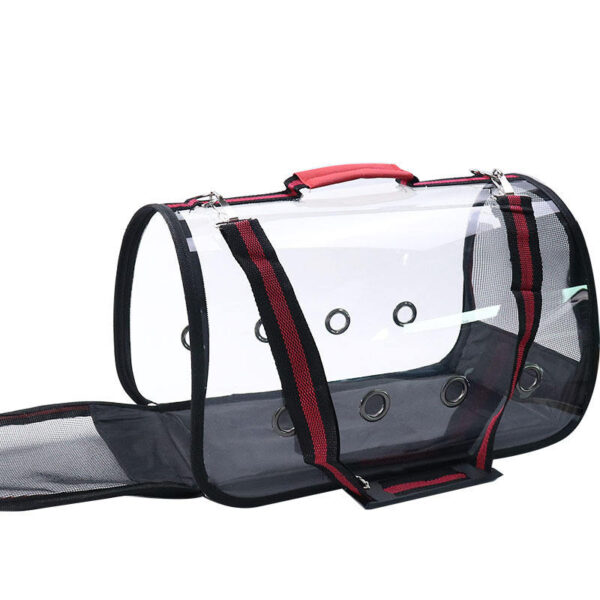 Transparent Cat Carrier Outdoor Breathable Travel Handbag Puppy Carrier Shoulder Dog Bag Portable Bag Pet Manufacturer Supplies