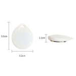 Electronic Pet Tracker Smart Air Tag Chip Mini Key Finder Anti Lost Alarm Cat Dog Products Tracking Pet Tracker Location