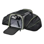 Airline Approved Pet Carrier Soft Sided Pet Travel Carrier Expandable Puppy Cat Handbag with Fleece Pad Pet Manufacture