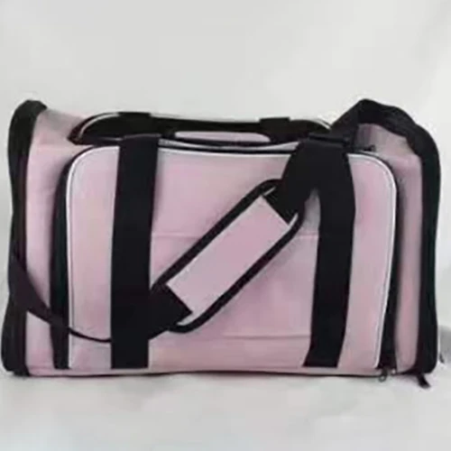 Airline Approved Pet Carrier Soft Sided Pet Travel Carrier Expandable Puppy Cat Handbag with Fleece Pad Pet Manufacture
