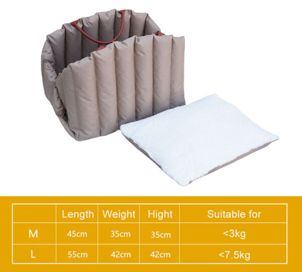 Pet Carrier Handbag Travel Dog Handbag Oxford PU Pet Carrier Bag Dog Car Seat Travel Handbag Cat Beds Travel Bag Dog Products