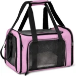 Pet Carrier for Small Medium Cats Dogs Puppies Airline Approved Small Dog Carrier Soft Sided Collapsible Puppy Dog Travel Bag