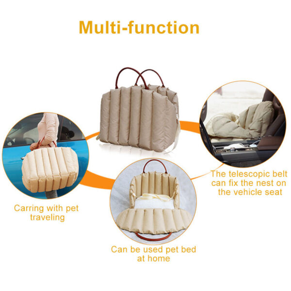 Pet Carrier Handbag Travel Dog Handbag Oxford PU Pet Carrier Bag Dog Car Seat Travel Handbag Cat Beds Travel Bag Dog Products