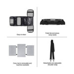 Airline Approved Pet Carrier Soft Sided Pet Travel Carrier Expandable Puppy Cat Handbag with Fleece Pad Pet Manufacture