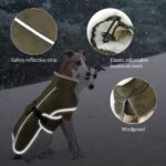 Waterproof Windproof Dog Fleece Vest With Leash Hole Apparel for for Small Medium Dogs Winter Cold Weather Clothing Dog Products