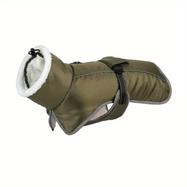 Waterproof Windproof Dog Fleece Vest With Leash Hole Apparel for for Small Medium Dogs Winter Cold Weather Clothing Dog Products