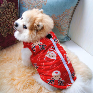 Warm Dog Jacket Clothes for Pet Small Dog Windproof Winter Christmas Pet Dog Coat Puppy Outfit Vest Yorkie Chihuahua Costumes 2
