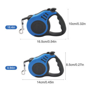 Wholesale Dog Pet Leashes 5m Durable Automatic Retractable Dog Leash Nylon Extension Puppy Running Designer Dog Products 2