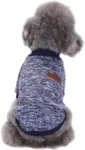 Designer Pet Dog Coat Sweater Soft Thickening Warm Puppy Winter Sweater in Small Medium Large Sizes for Pups Knitwear by Season
