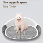 Portable Dog Doggie Cat Toilet Potty Puppy Litter Tray Dog Training Pee Bedpan Pet Cleaning Dogs Toilet Prevent Urine Splashing