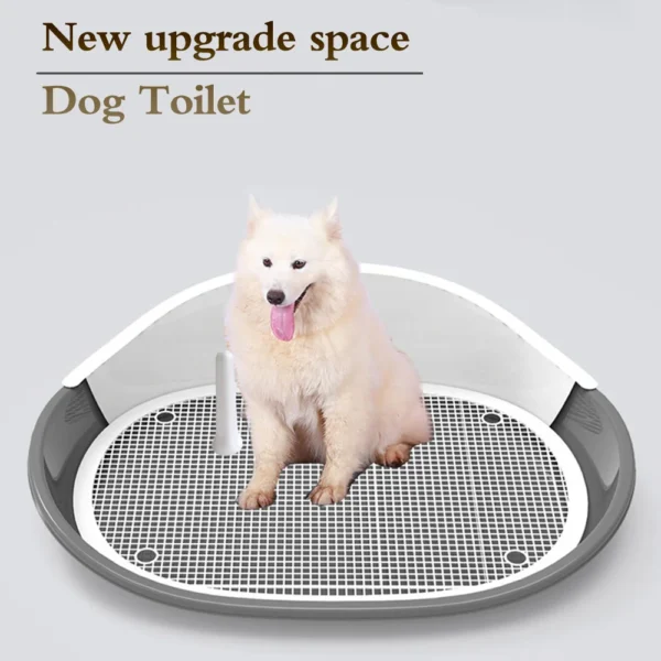 Portable Dog Doggie Cat Toilet Potty Puppy Litter Tray Dog Training Pee Bedpan Pet Cleaning Dogs Toilet Prevent Urine Splashing