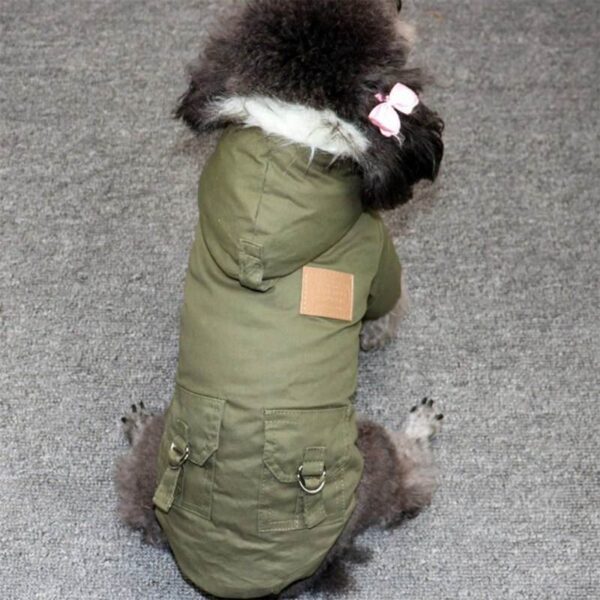 Winter Dog Clothes for Pet Puppy Pet Dog Coat Jacket for Small Medium Dogs Thicken Warm Chihuahua Yorkies Hoodie Pets Clothing