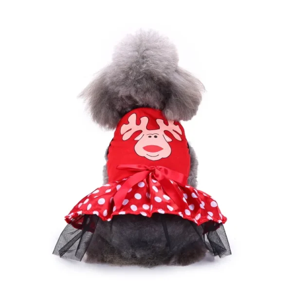 Dog Halloween Wizard Dress Pet Costume with Bat Skirt Winter Christmas Decoration Supplies for Apparel Use