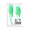 Soft Dog Finger Brush Toothbrush Double Headed Pet Toothbrush Dog Cleaning Breath Care TPR Designer Dog Brush Pet Supplies