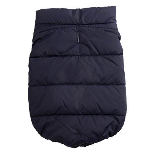 Warm Dog Coat 2 Layers Fleece Lined Dog Winter Jacket for Puppy Cold Weather Soft Windproof Clothes for Pet Small Dogs Costumes