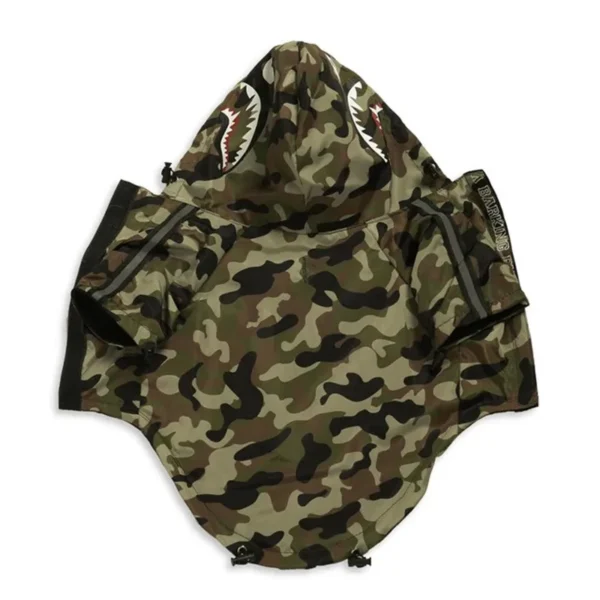 Dog Raincoat Clothes for Pet Small Big Dogs Wind Coat Windbreaker Waterproof French Bulldog Hoodie for Dog Coat Jacket