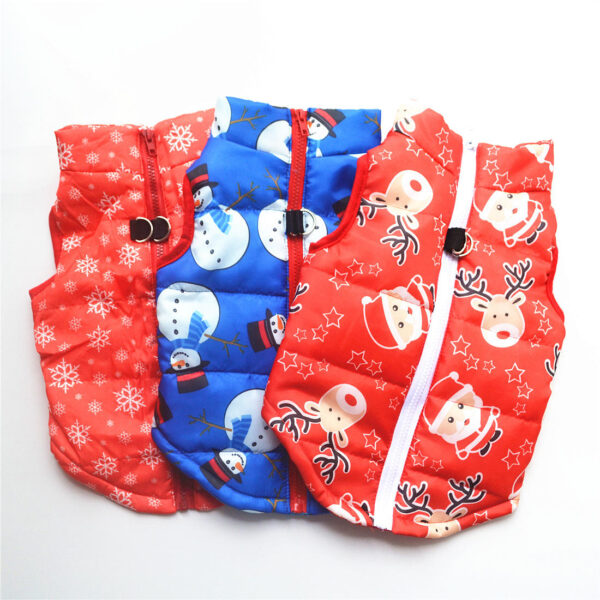 Warm Dog Jacket Clothes for Pet Small Dog Windproof Winter Christmas Pet Dog Coat Puppy Outfit Vest Yorkie Chihuahua Costumes
