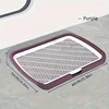 Large Dog Toilet Potty Training Convenient Removable Mesh Tray Seamless Dog Cleaning Robust for Dog up to 50kg Indoor Pet Toilet