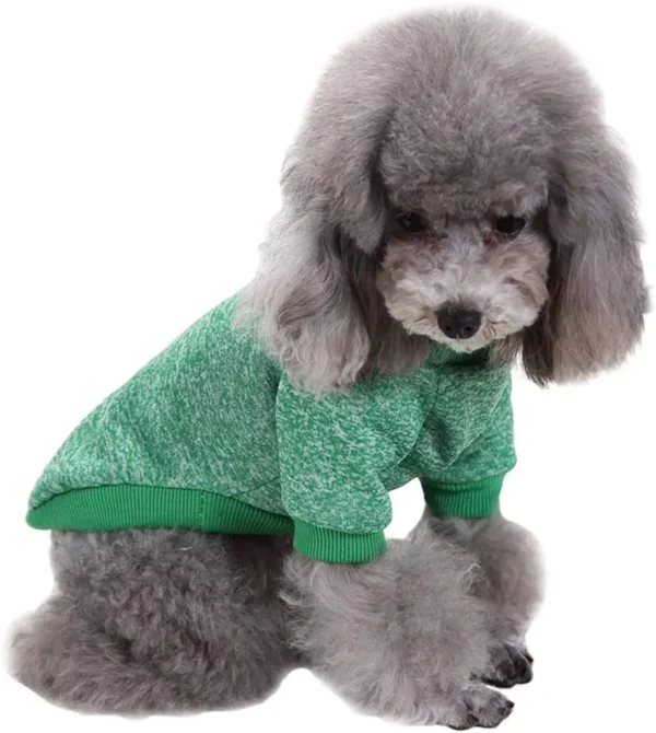 Designer Pet Dog Coat Sweater Soft Thickening Warm Puppy Winter Sweater in Small Medium Large Sizes for Pups Knitwear by Season