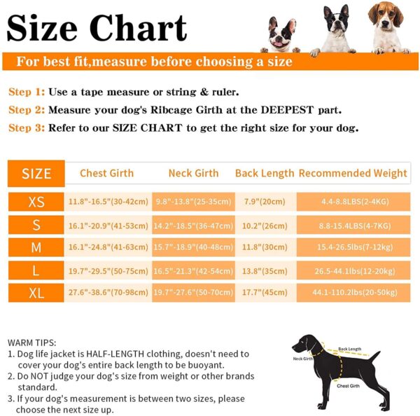 Reflective Dog Life Jacket Sport Safety Rescue Vest Clothes for Pet Designer Dog Adjustable Vests Puppy Float Swimming Pet Vests