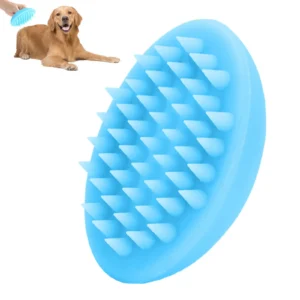 Pet Dog Bath Brushes Silicone Massage Shampoo Portable Cat Shower Brush Pet Grooming Dog Cleaning Tools Dog Products 2