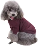 Designer Pet Dog Coat Sweater Soft Thickening Warm Puppy Winter Sweater in Small Medium Large Sizes for Pups Knitwear by Season